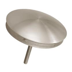 Borne anti bélier en inox tête bombée ou plate - Cap Ferret