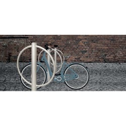 Arceau vélo inox rond