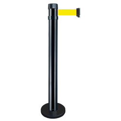 Poteau de guidage à sangle rétractable RSF4 - A fixer au sol