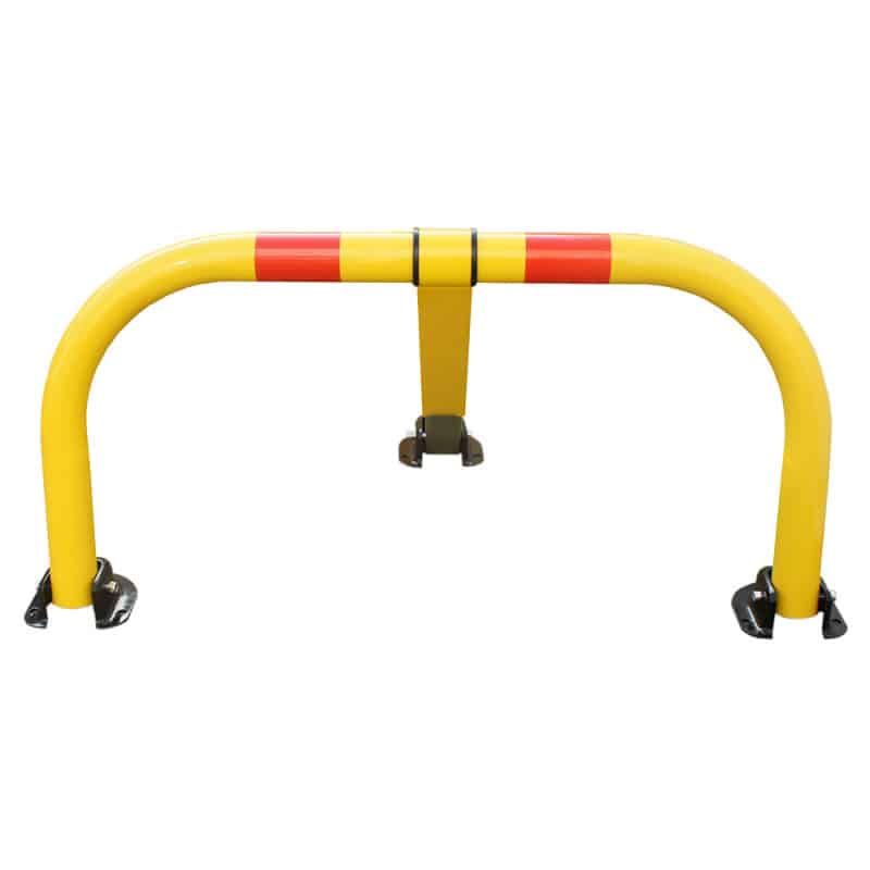 Arceau de parking rabattable StoproJA - Pieds en acier