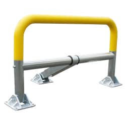 Arceau parking rabattable en polyuréthane à mémoire de forme Stopush