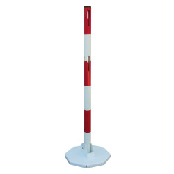 Poteau de balisage pliant en acier