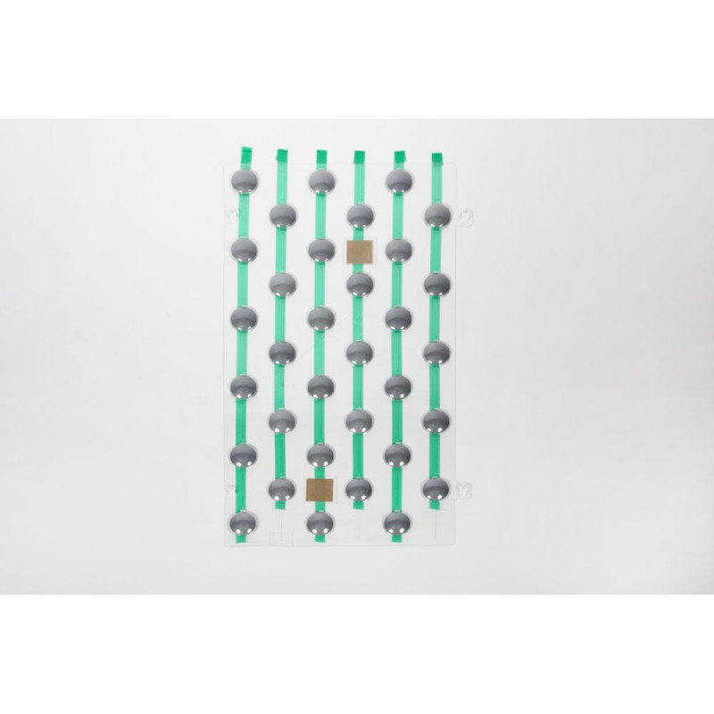 Lot de 5 kits de 33 clous podotactiles auto-adhésifs Iziplot