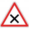 Panneau intersection à priorité à droite - AB1