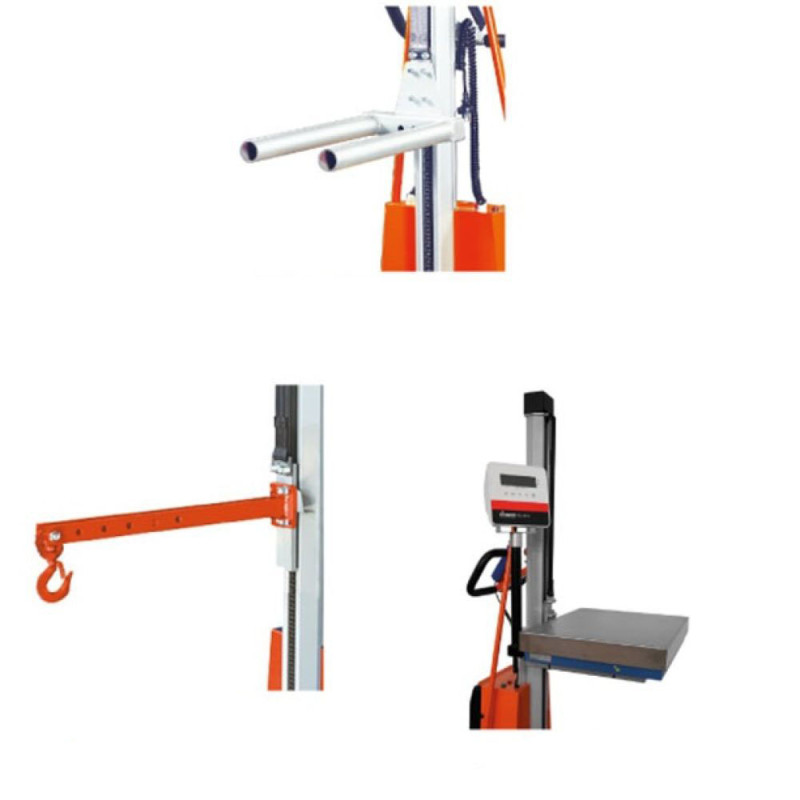 Gerbeur semi-électrique positionneur de travail E