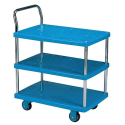 Servante avec plateaux plastique PP