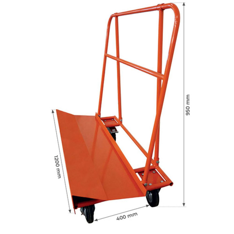 Chariot porte panneaux 500 kg PK4