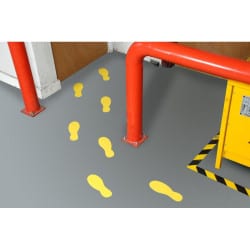 Trace de pas - Marquage au sol Heskins PermaRoute