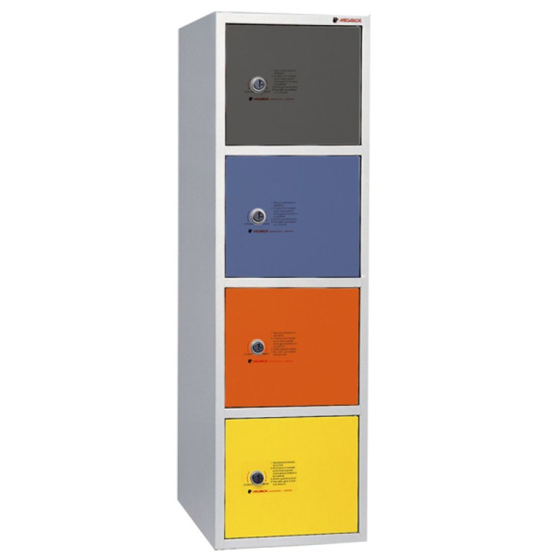 Casier consigne 3 ou 4 casiers par colonne