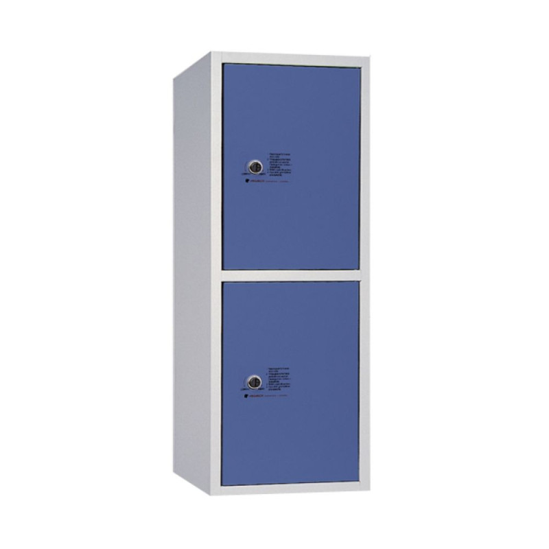 Grand casier consigne sans socle 2 casiers par colonne