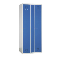 Casier électrifié Monoblok-E - 1 case par colonne + porte de contôle