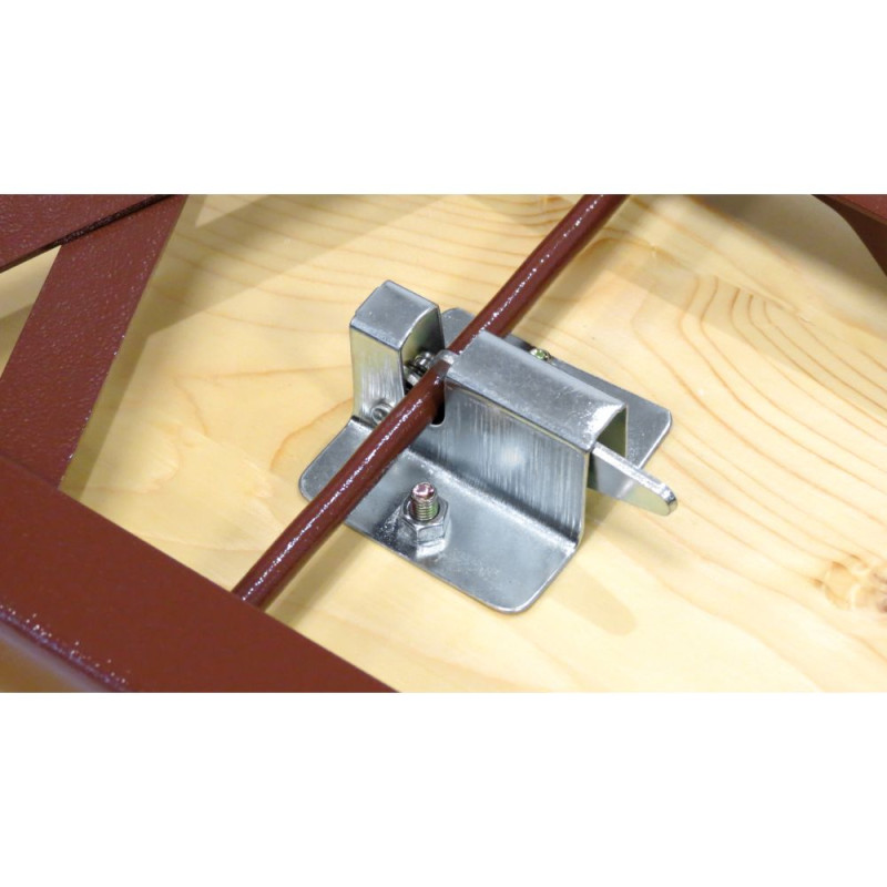 Banc pliant en bois massif