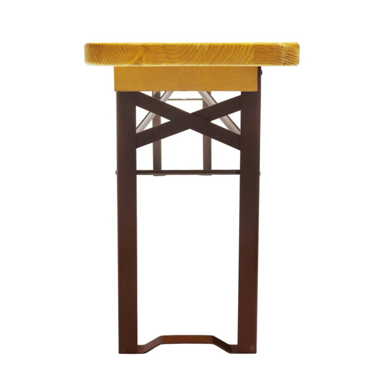 Banc pliant en bois massif