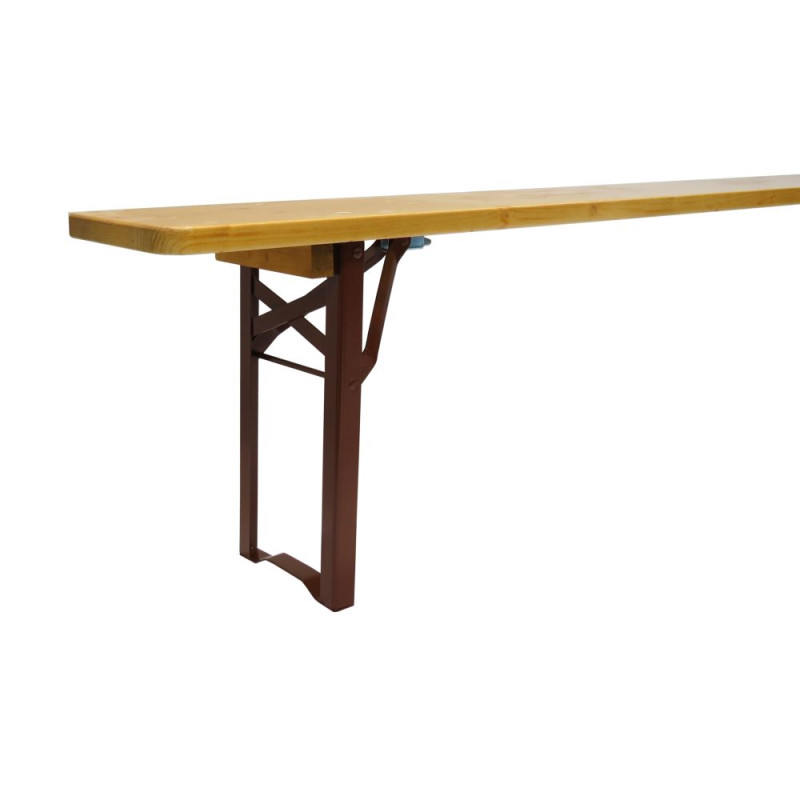 Banc pliant en bois massif