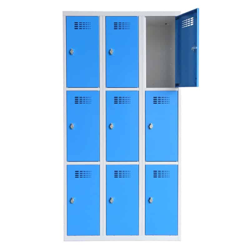 Vestiaire L750N 3 cases de 1 colonne de 30cm