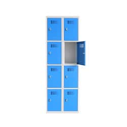 Casier vestiaire LUXE - 4 casiers par colonne