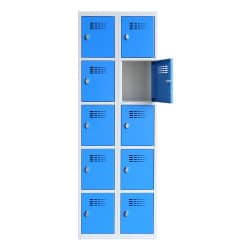 Casier vestiaire LUXE - 5 casiers par colonne