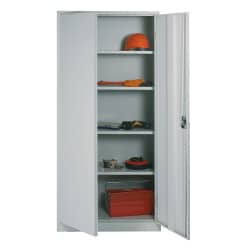 Armoire haute monobloc portes battantes