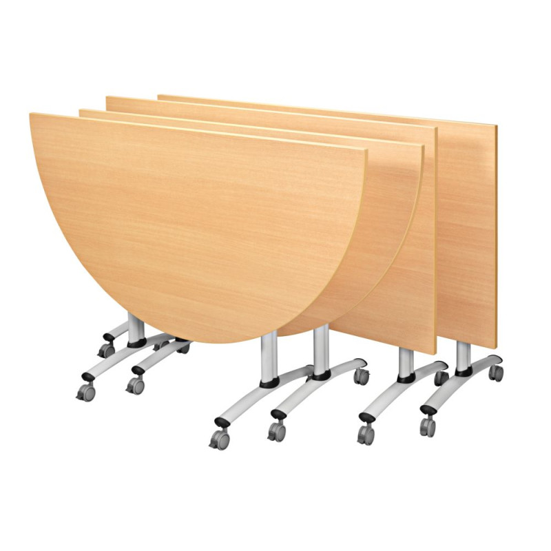 Table mobile plateau rabattable TMR