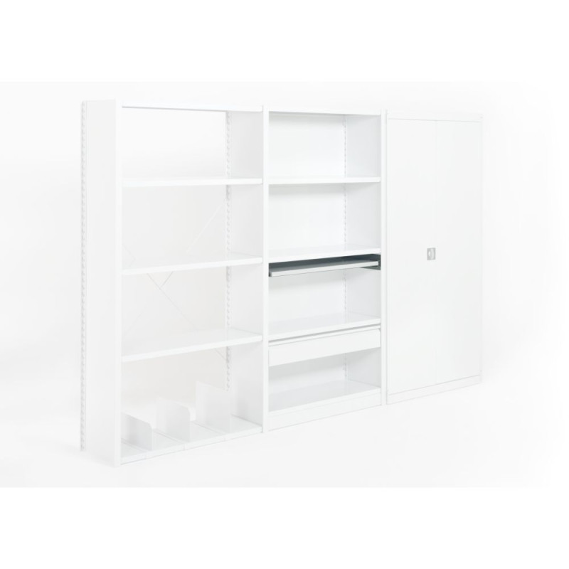 Tablette télescopique pour rayonnage Epsilon