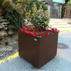 Jardinière de ville carré - Olea