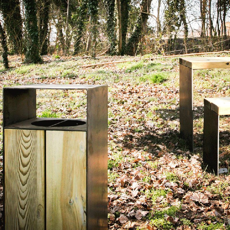 Corbeille de ville Gavarres - Benito PA611 by Marti Franch