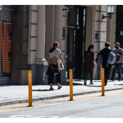 Borne anti stationnement à mémoire de forme platine renforcée - Bar