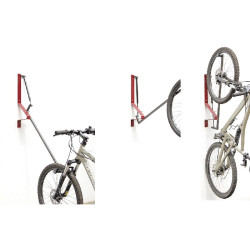 Support mural de rangement 1 vélo à la verticale - Ini