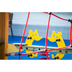 Jeu sur ressort Souris - 2 enfants