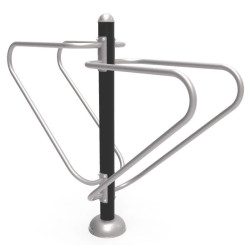 Aire de fitness d'extérieur 70m2 - 5 agrès