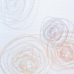 Tissu voilage anti feu M1 - 834 S Imprimé - 40g/m²