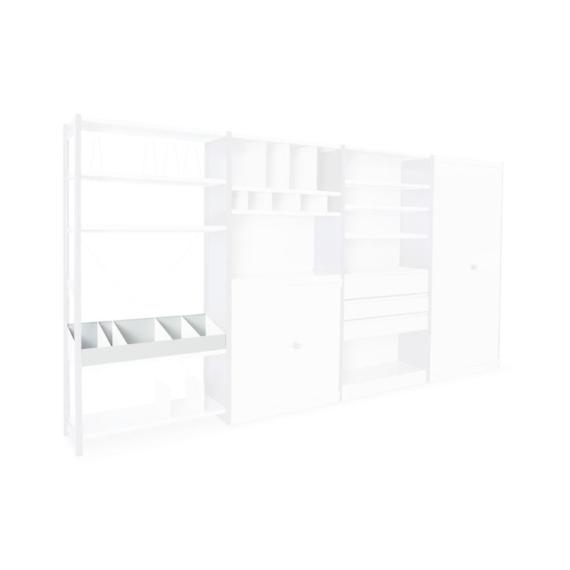 Casier de séparation réglable pour rayonnage Epsilon