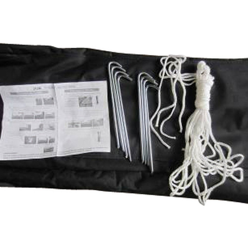 Abri barnum avec structure + toit - Longueur 3m / 4.5 m / 6 m