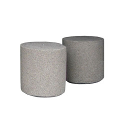 Borne cylindrique en béton armé - Bègles