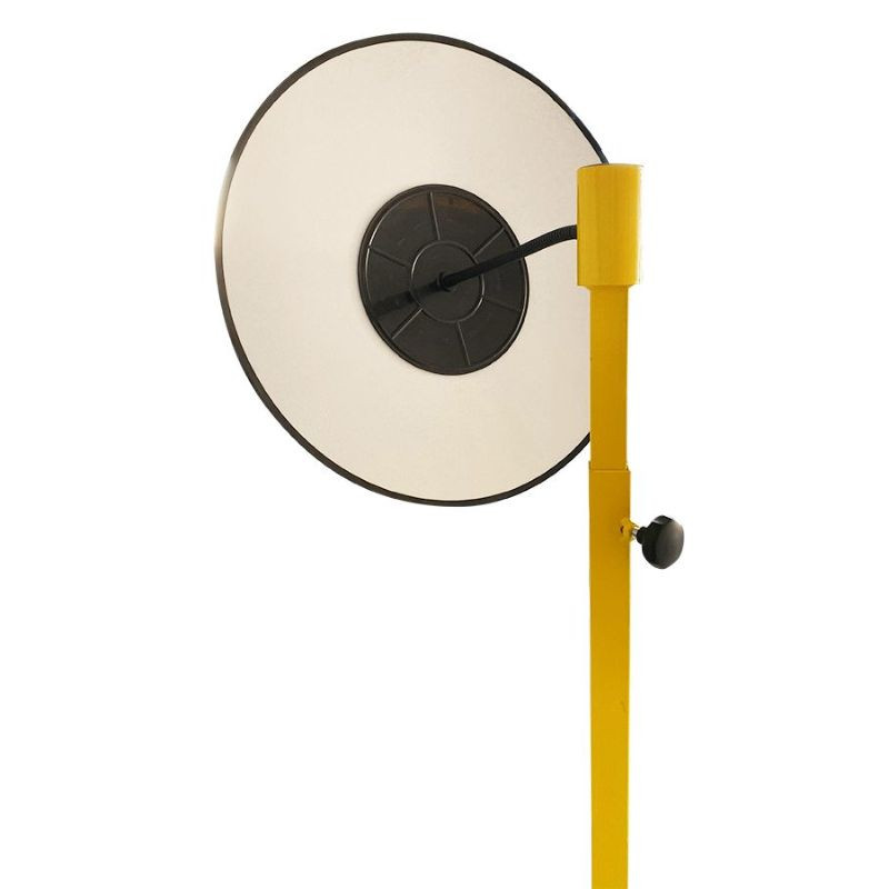 Pied réglable en hauteur et sur roulettes pour miroir multiusage