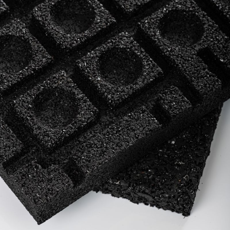 Dalle amortissante anti feu d'intérieur - Salle de sport, cross-fit