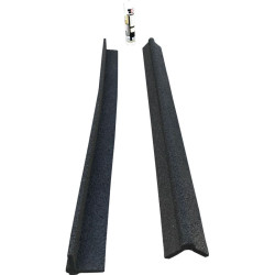 Profilé d'angle en caoutchouc pour mur Hexdalle