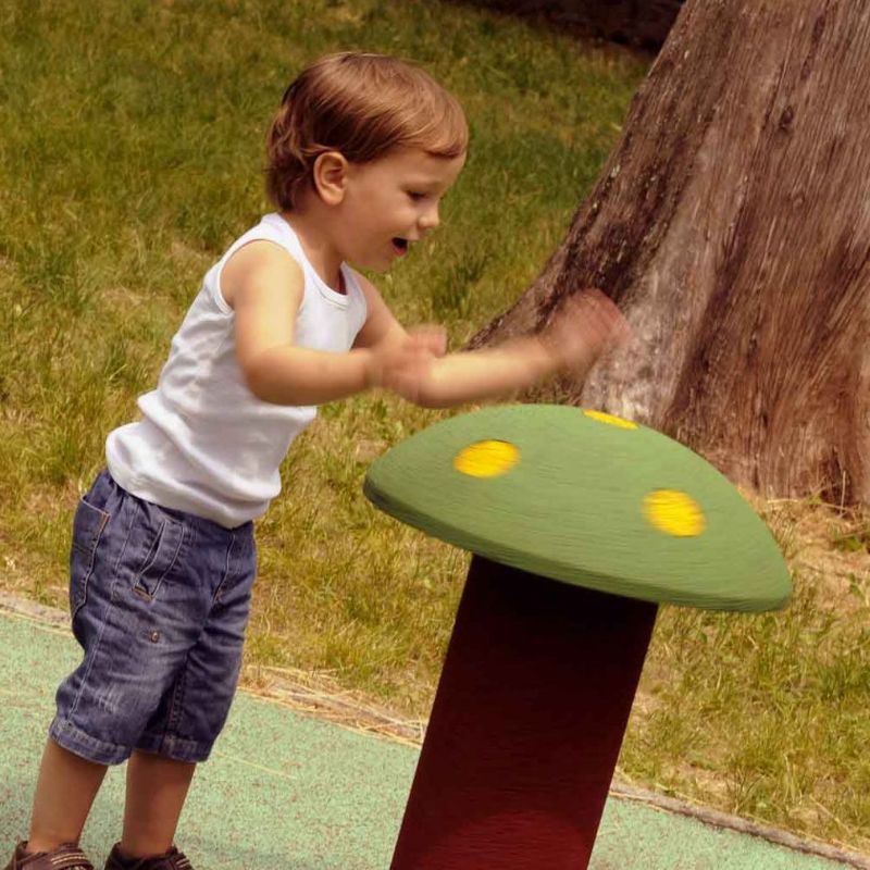 Le Champignon jeu d'équilibre en caoutchouc - Hexdalle
