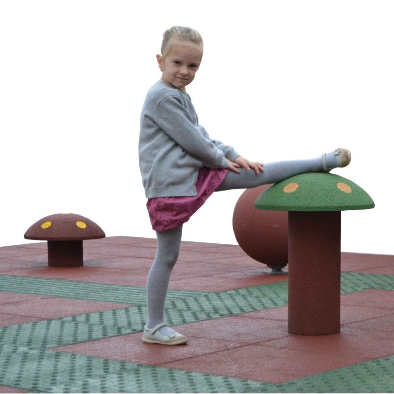 Le Champignon jeu d'équilibre en caoutchouc - Hexdalle