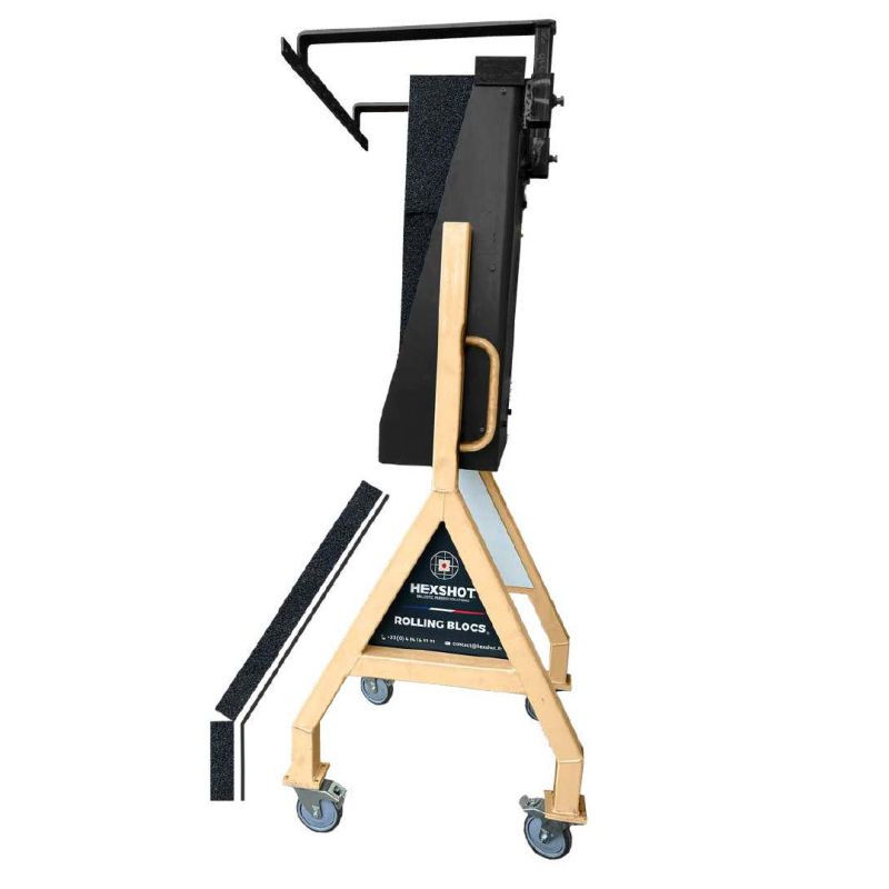 Rolling Blocs - Support balistique anti ricochets pour stand de tir
