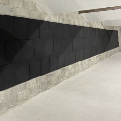 Dalle de mur anti ricochet pour stand de tir - Hexdalle