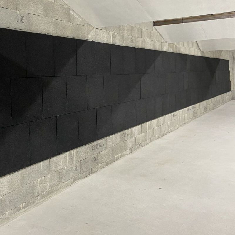 Dalle de mur anti ricochet pour stand de tir - Hexdalle