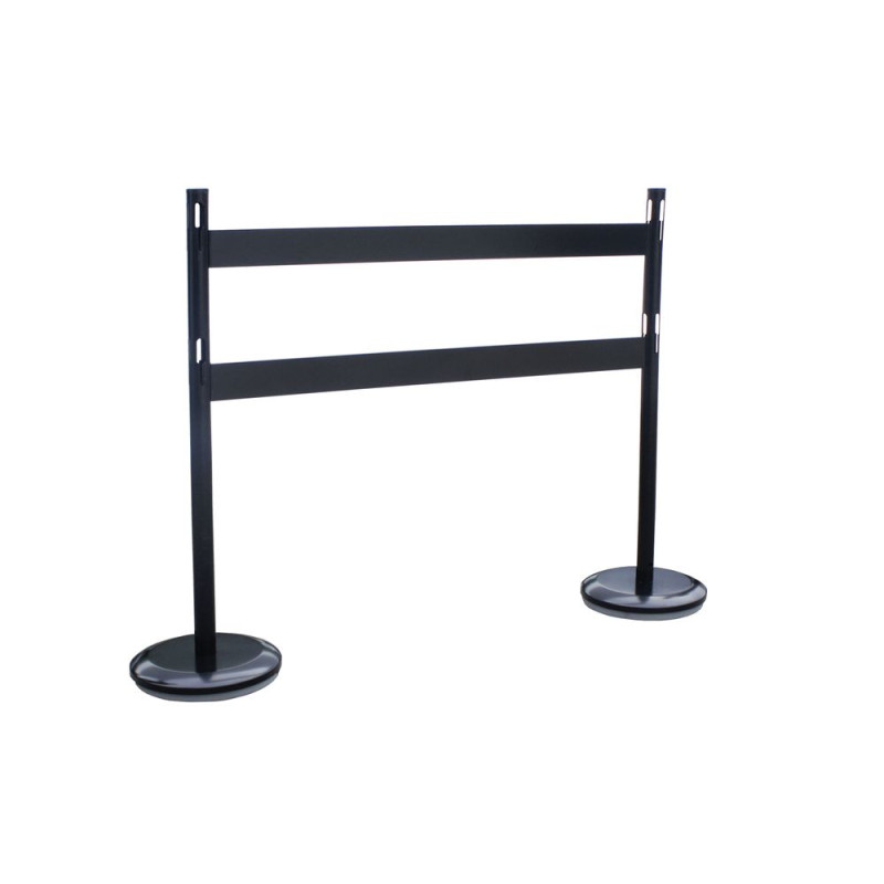 Kit 2 poteaux de délimitation avec 2 barrières