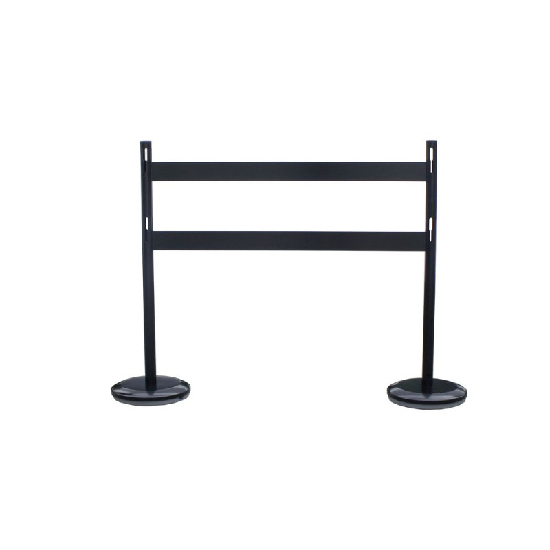 Kit 2 poteaux de délimitation avec 2 barrières