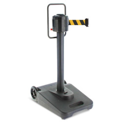 Chariot de délimitation à sangle rétractable 15 ou 20 m