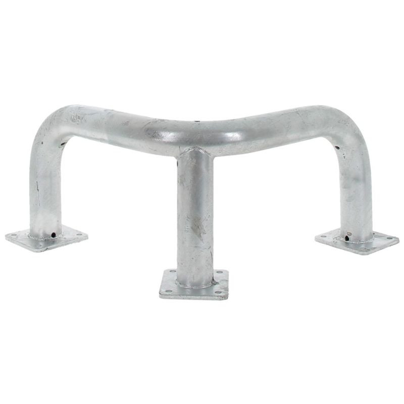 Viso BARA - Etrier en galva pour protection d'angle 3 pieds