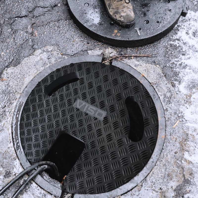 Plaque d'égout temporaire Viso PLE