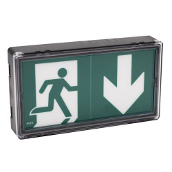 BAES évacuation Lumio 45 ST+ blanc- Intérieur & Extérieur