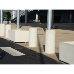 Borne de voirie béton cylindrique