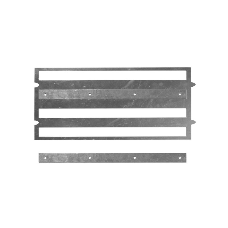 Gabarit de perçage pour bande de guidage L.47 x l.30 - Lot de 4